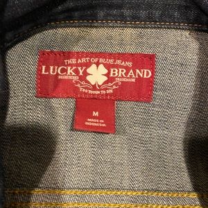 Lucky Brand Jean jacket. Great for the fall!